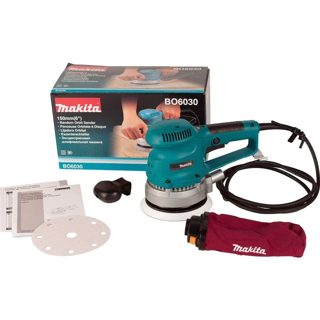 150mm Random orbital sander 310W 4000-10000opm