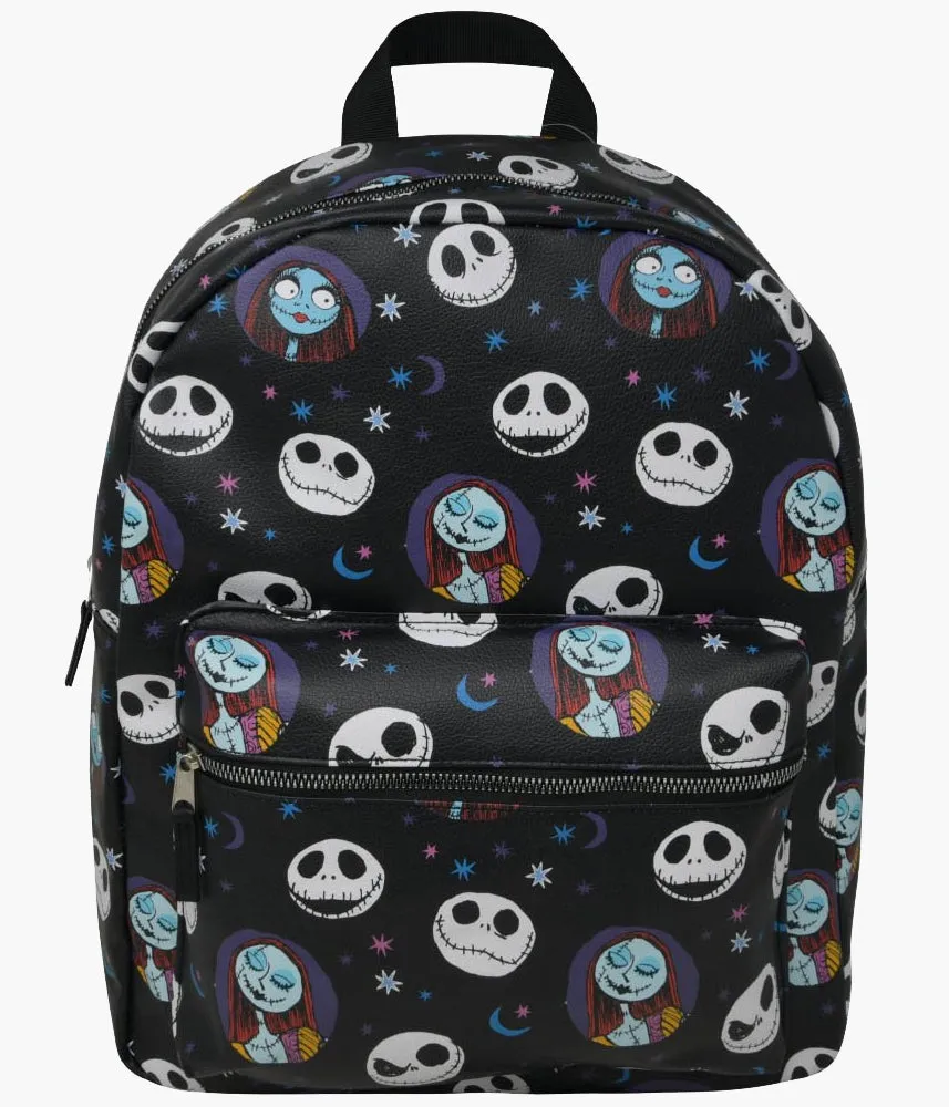 16" Nightmare Before Christmas Leather Backpack