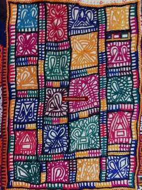 194 Vintage Tribal Dowry Bag Textile Kutch Gujarat