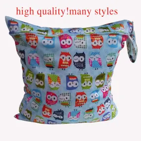 2017 Hot Cartoon Wetbag Wet Bag Waterproof  Nappy Bags for Stroller Mother Mom Backpack Maternity Changing Diaper Bags Baby Care