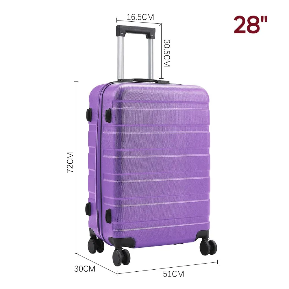 20/24/28 Inch Hardshell Rolling Luggage Trolley Travel Case