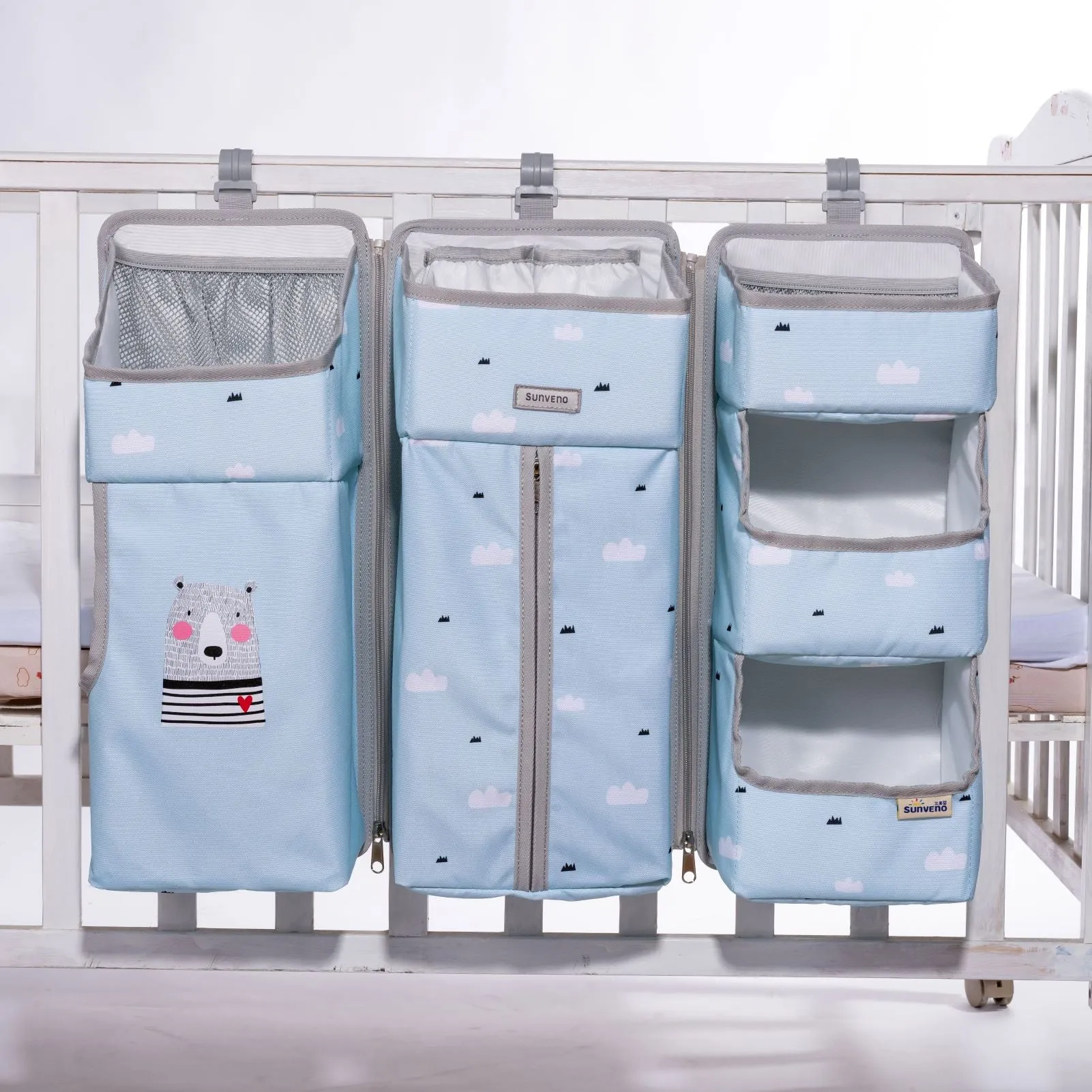 3-in-1 Crib Organizer