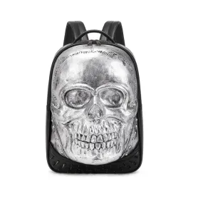 3D Bags Fashion Studded Skull Backpack