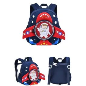 3D Plane Shape Backpack - Assorted Colours