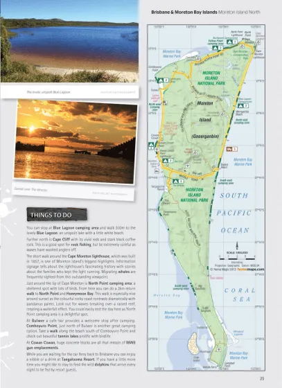 4WD & Camping Escapes-South East Queensland Road Map by Hema Maps