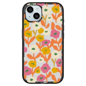 Acrylic Style Yellow, Pink and White Floral Phone Case_iPhone Ultra-Impact Case [1535155]