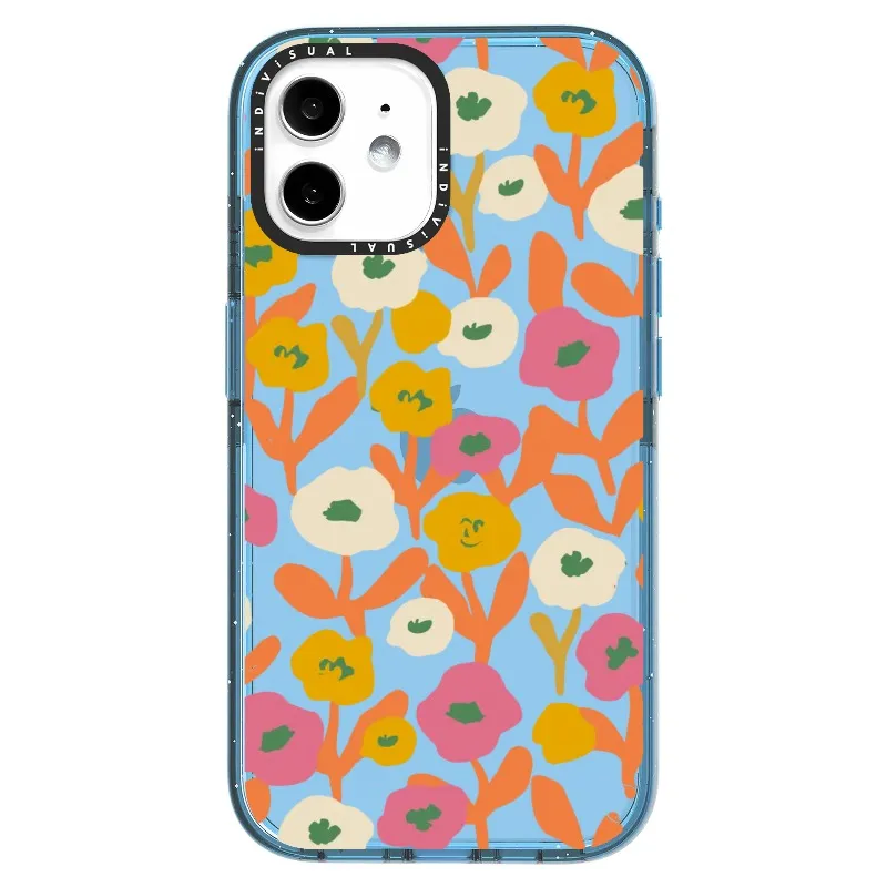 Acrylic Style Yellow, Pink and White Floral Phone Case_iPhone Ultra-Impact Case [1535155]