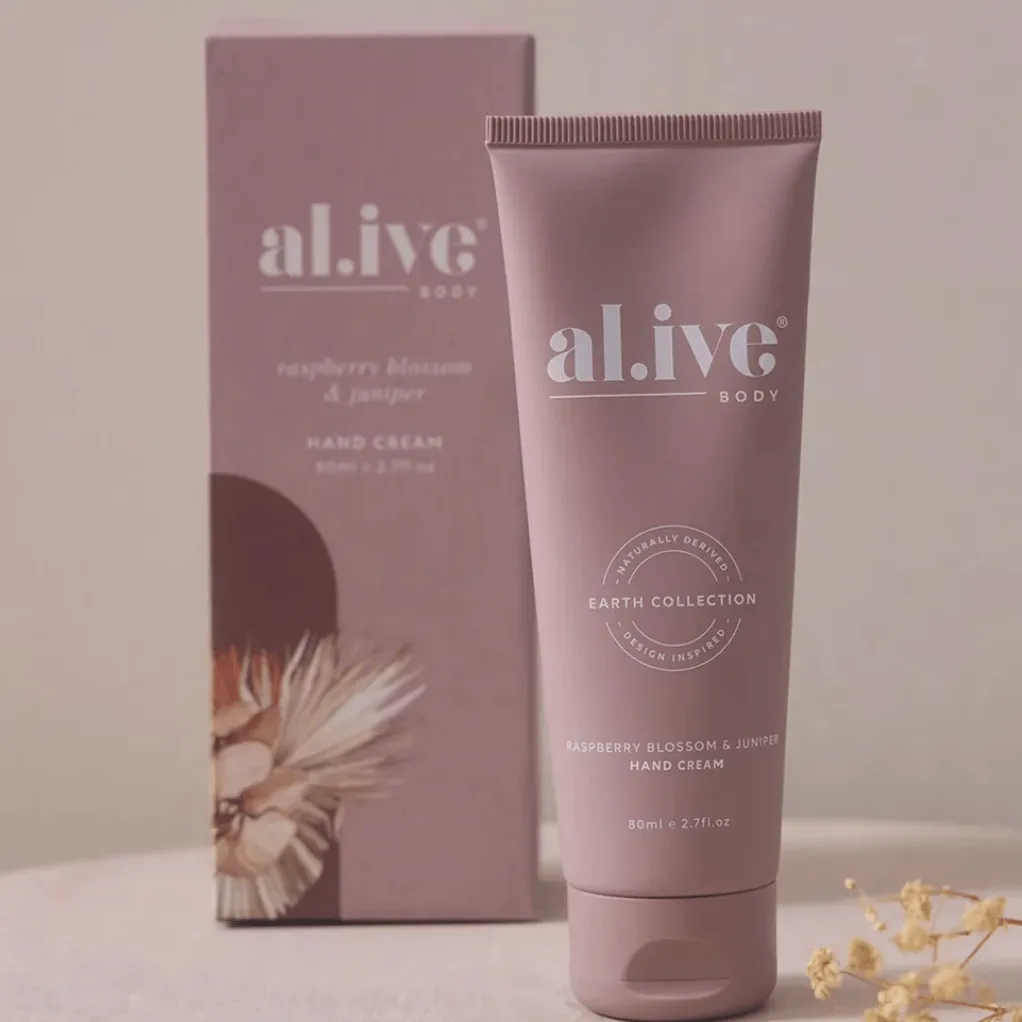 Al.ive Raspberry Blossom & Juniper Hand Cream