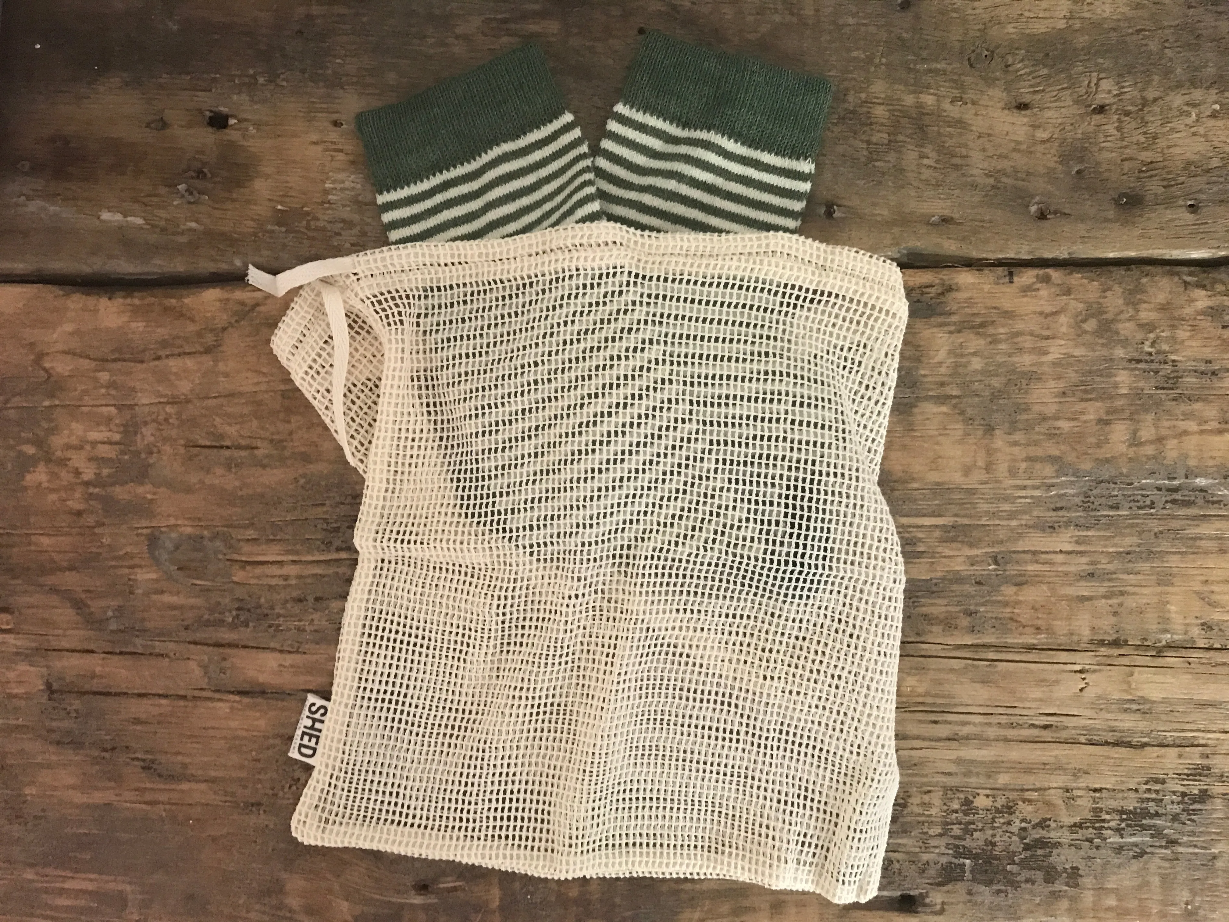 Alpaca Laundry Wash Bag - 100% Organic Cotton