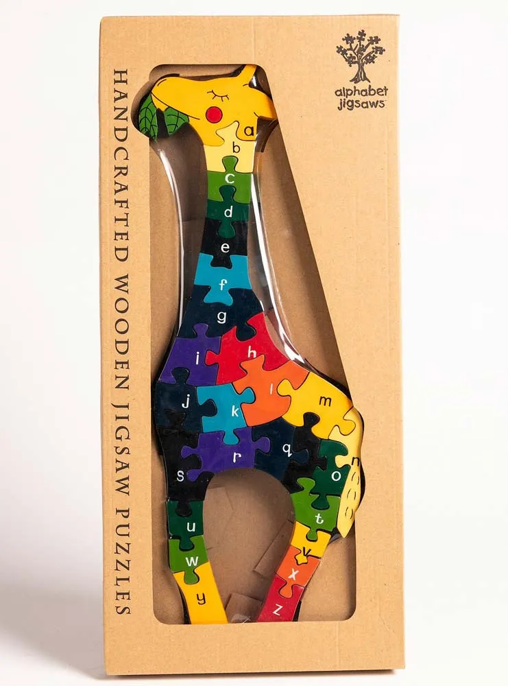 Alphabet Jigsaws Alphabet Giraffe