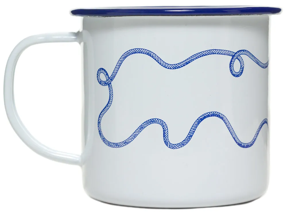 ANCHOR ENAMEL MUG