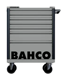 Bahco 1472K7GREY E72 7 Drawer Grey Mobile Roller Cabinet