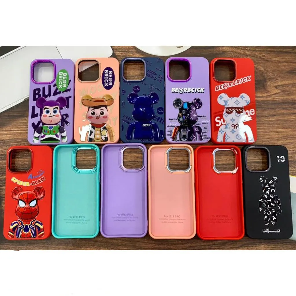 Bear Cartoon Hard Case For Oppo