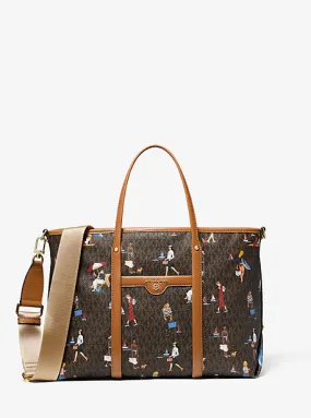 Beck Medium Jet Set Girls Tote Bag