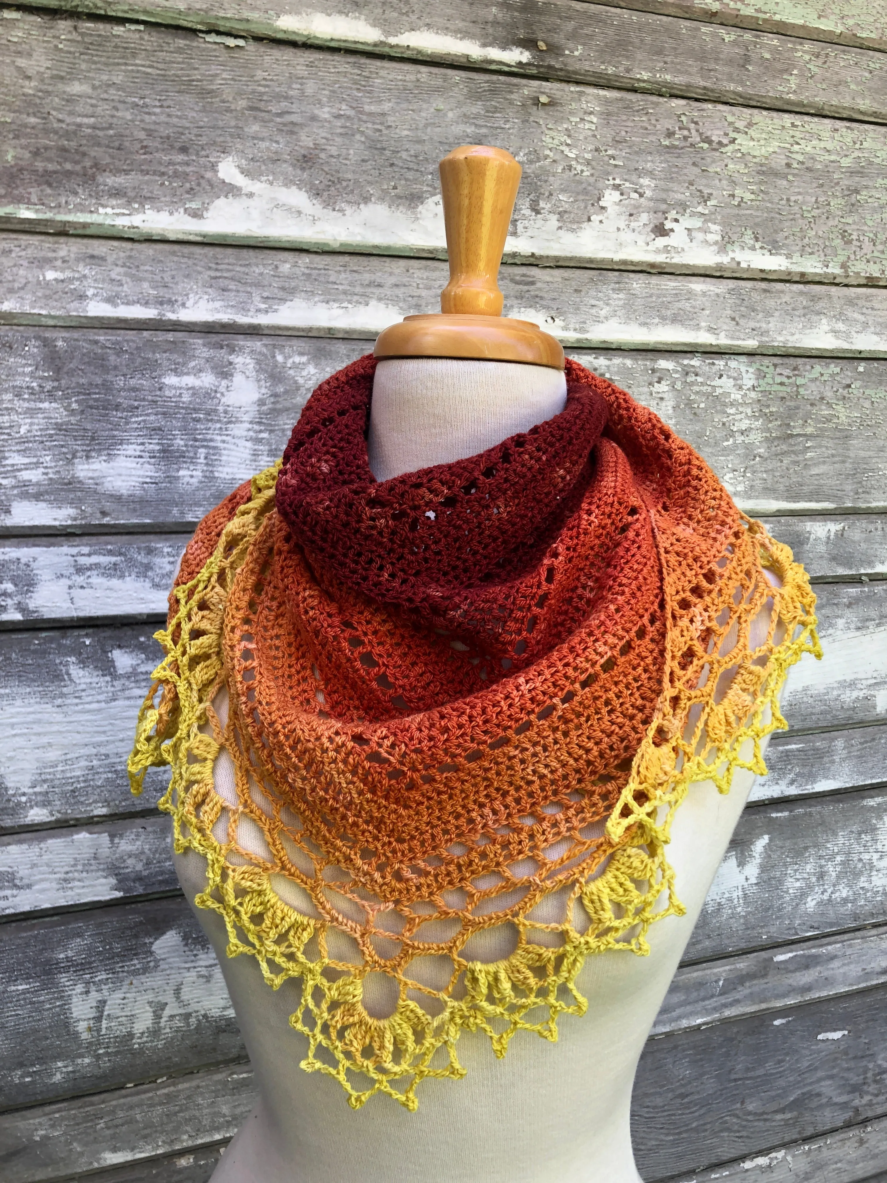 Belle Époque Shawl kit