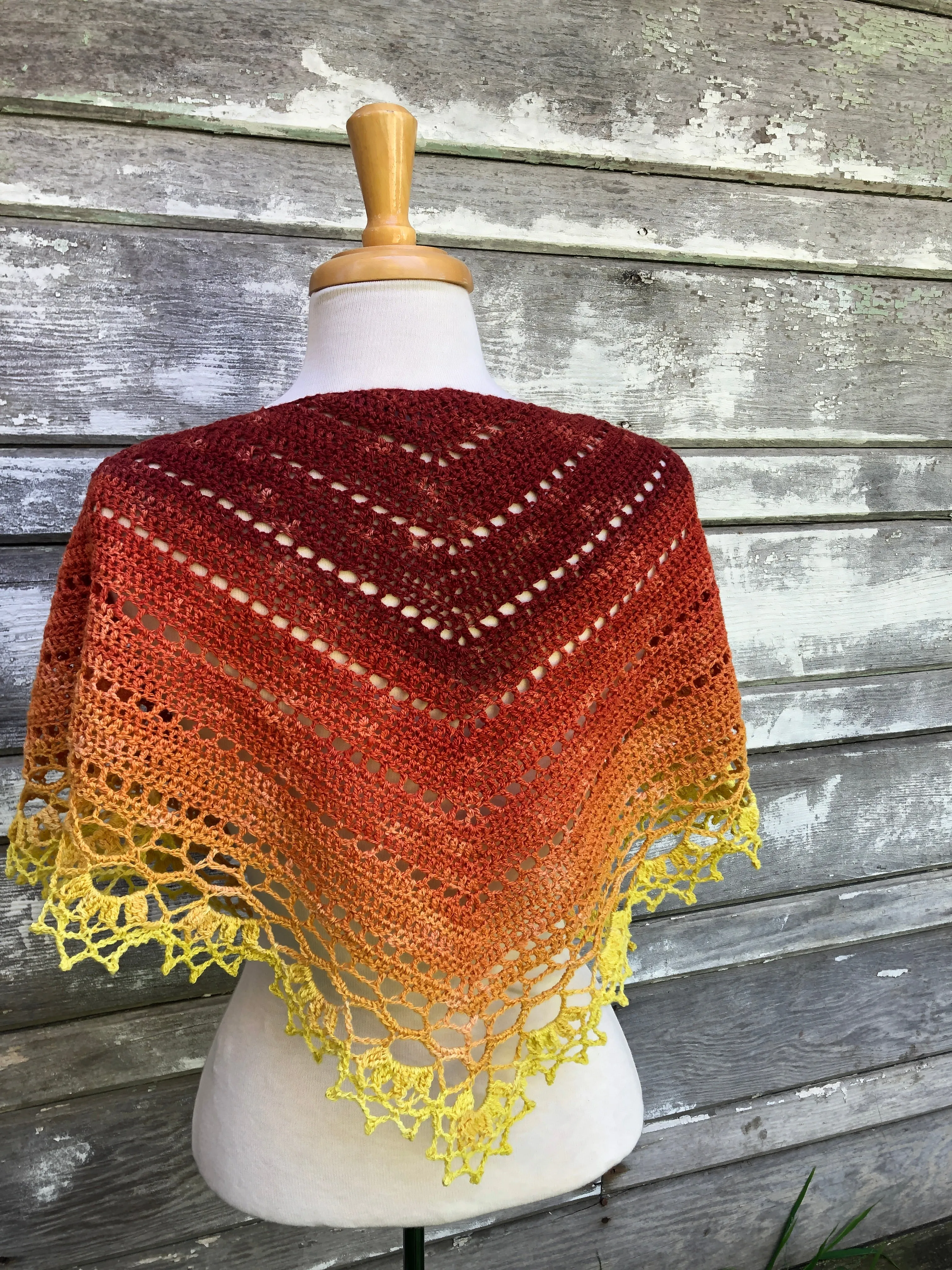 Belle Époque Shawl kit