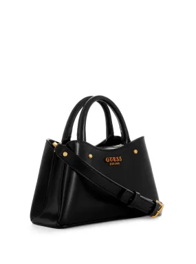 Black Sarita Mini Satchel Bag