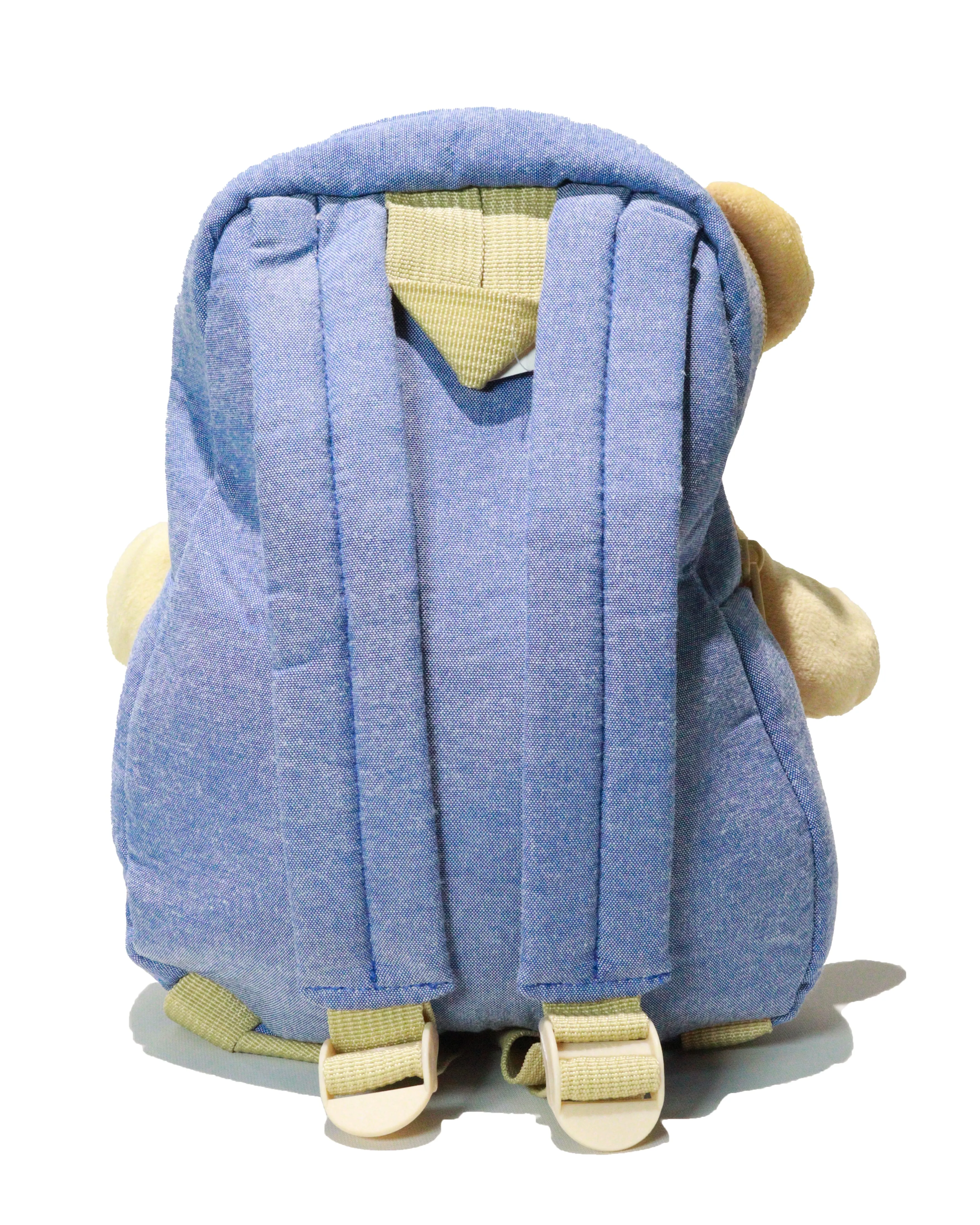 Blue  Character  Faux Fur Backpack