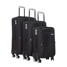 Bordlite 8 Wheel Eva Suitcase - Black