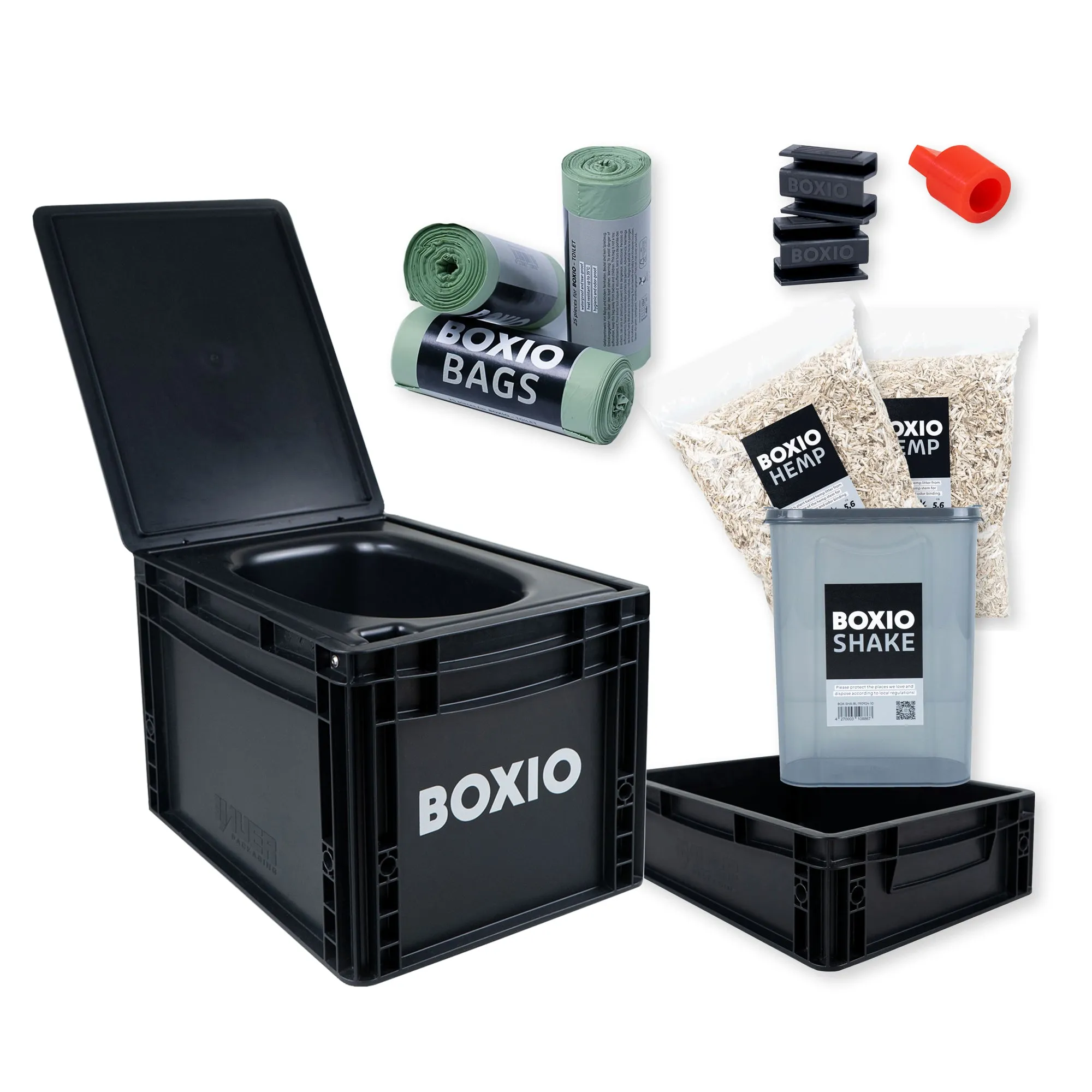 BOXIO - TOILET MAX | Composting toilet starter kit