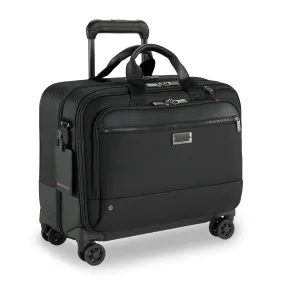 Briggs & Riley @WORK Collection Softside Large Spinner Zippered Briefcase- KR430SP