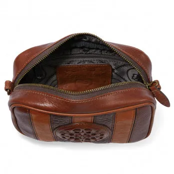 Brighton Dominique Camera Bag in Whiskey H1553W