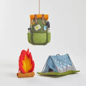 Bundle: The Best Camping Ornaments Set of 3