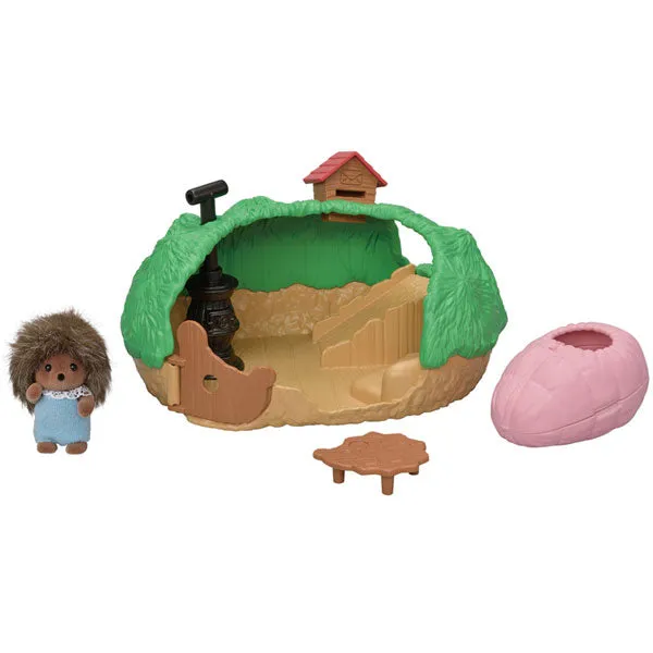 Calico Critters Baby Hedgehog Hideout