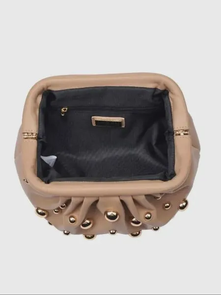 Carey Studded Clutch