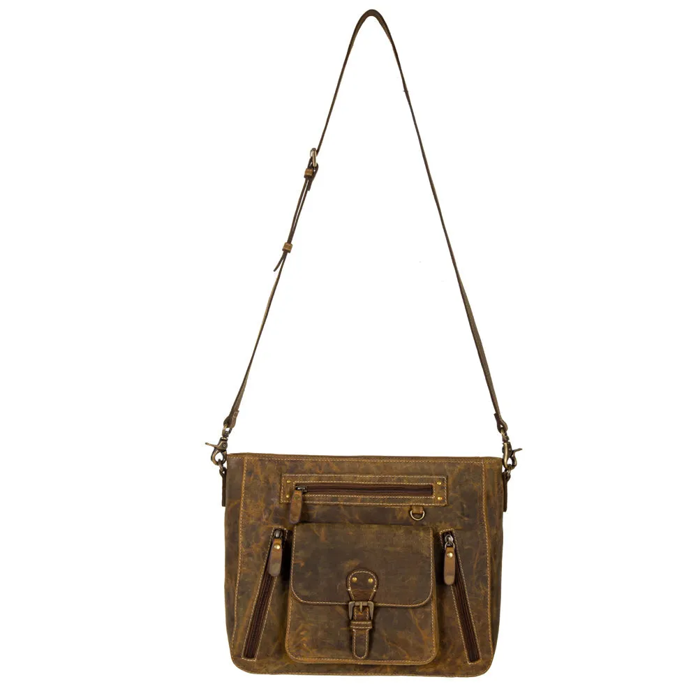 Carlisle Leather Hairon Bag