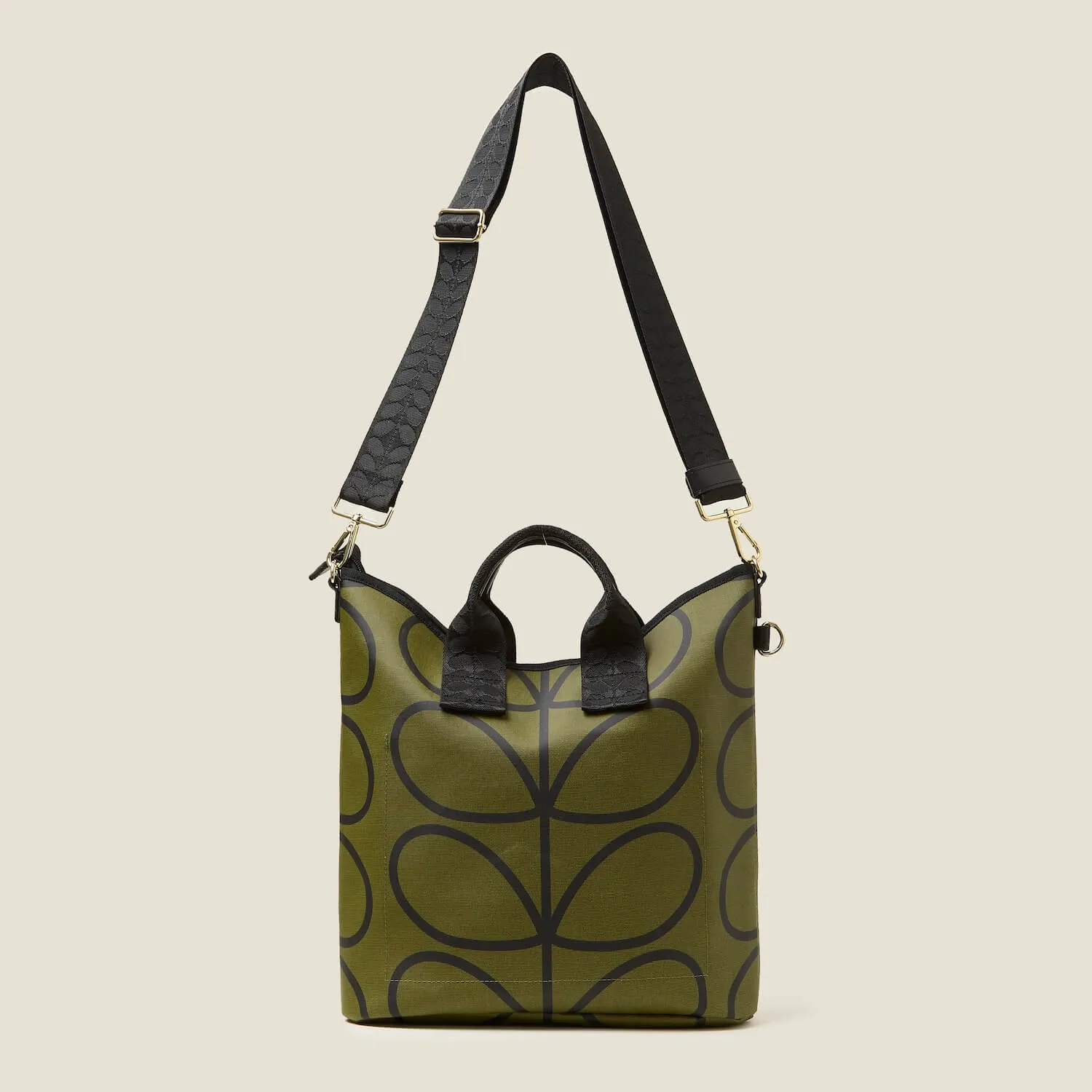 Carrygrab Bucket Bag - Giant Linear Stem Olive