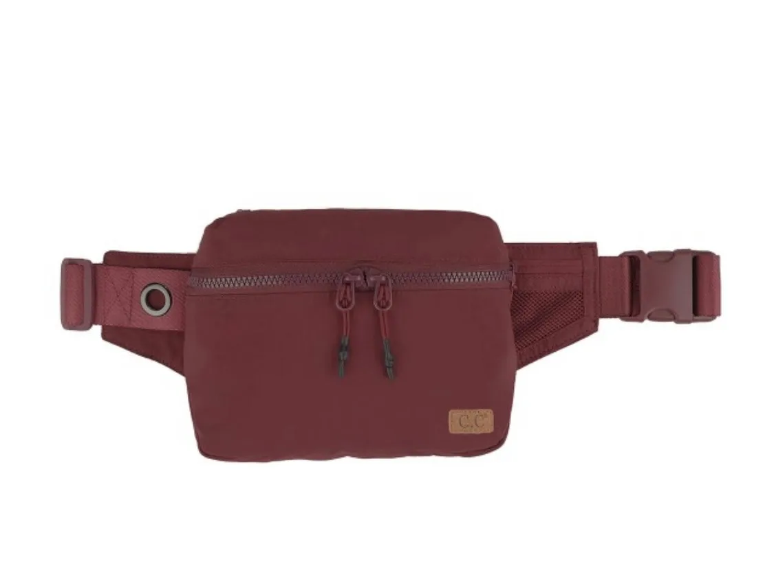 CC Zippered Fanny Packs