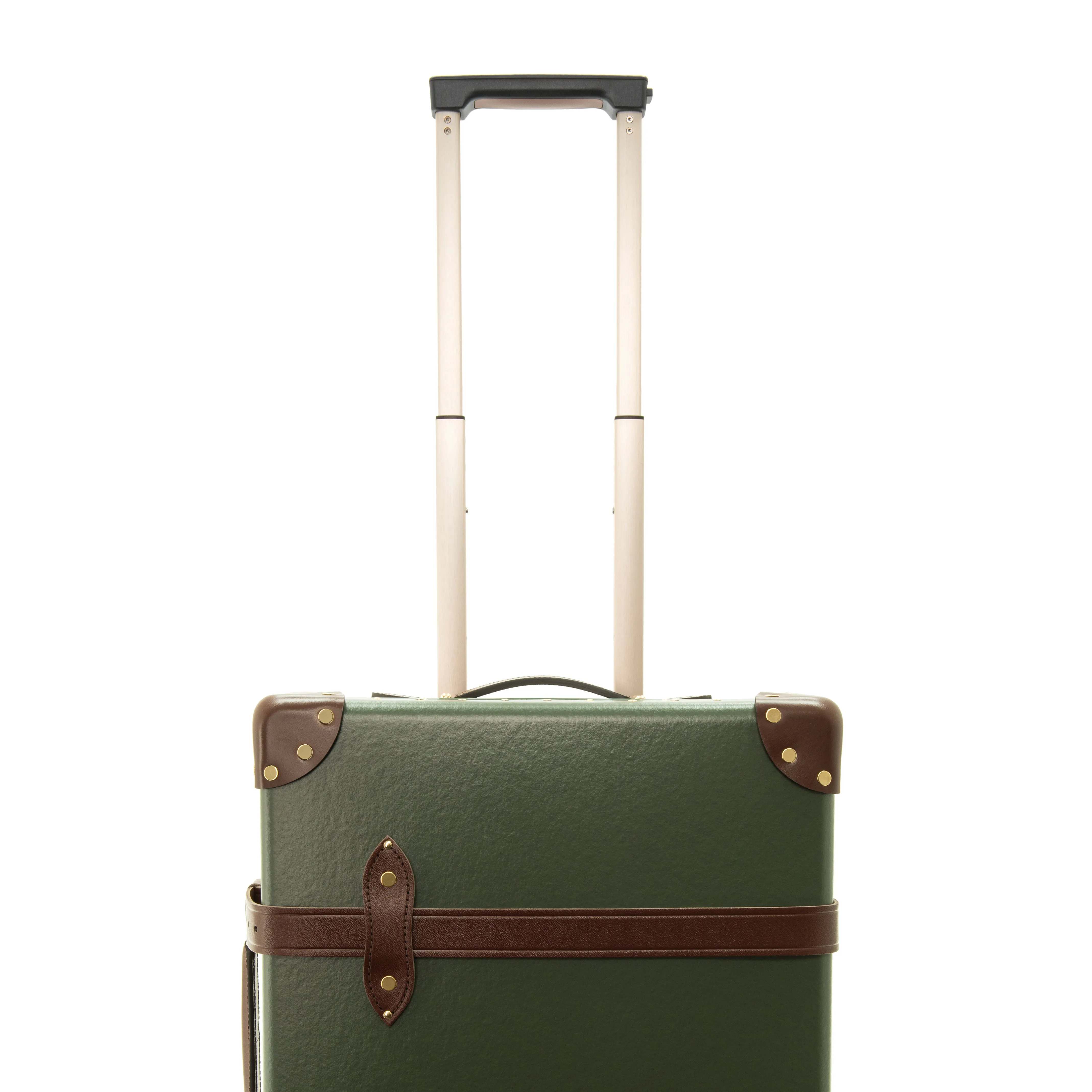 Centenary Carry-On Case - 4 Wheels Green/Brown