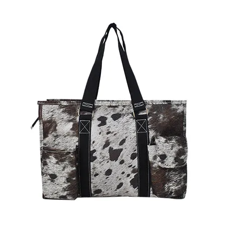 Chic Cow NGIL Zippered Caddy Organizer Tote Bag