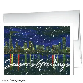 Chicago Lights, Greeting Card (7315K)