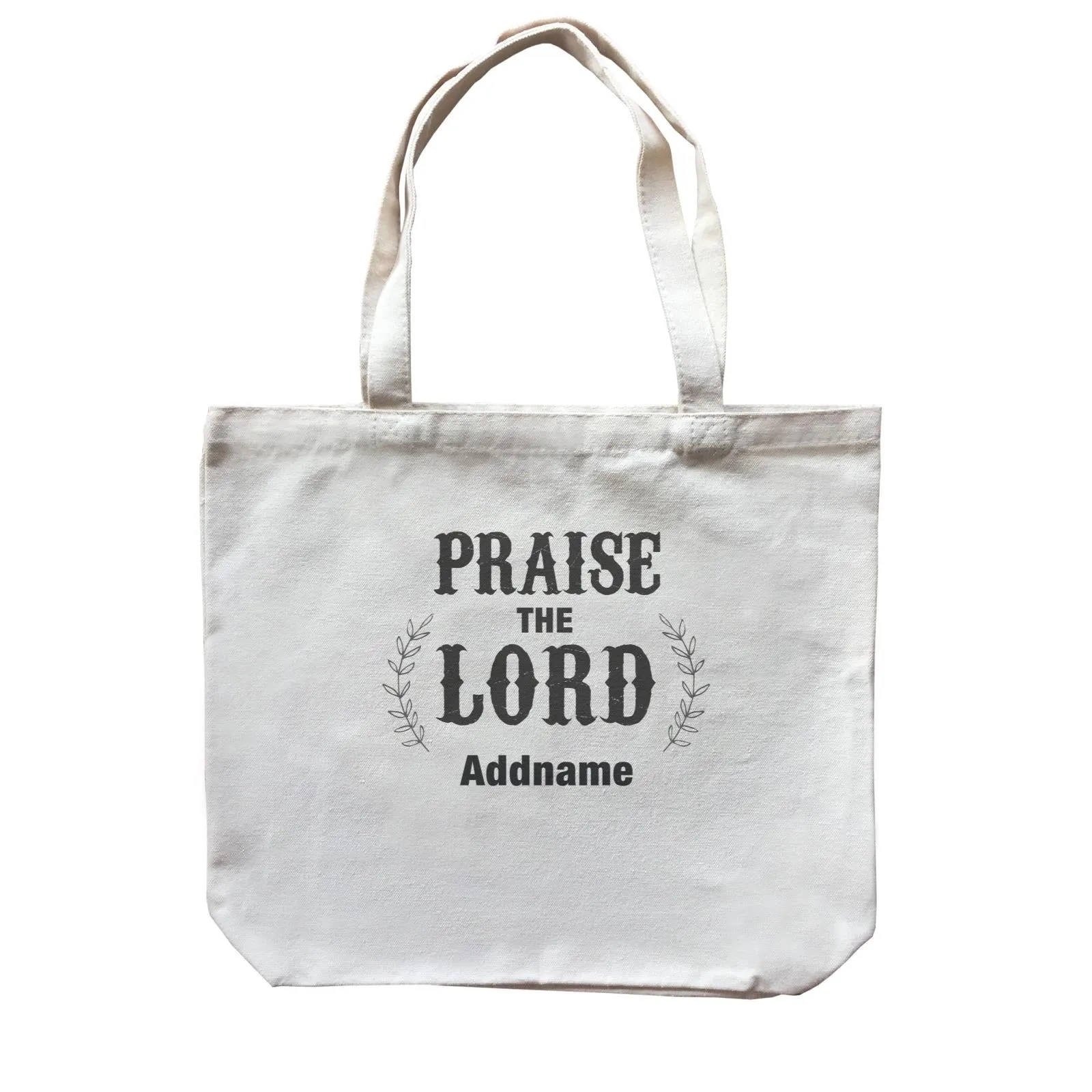 Christian Series Praise The Lord Addname Canvas Bag