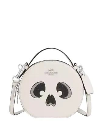 Coach Canteen Crossbody Bag With Halloween Ghost Face Print