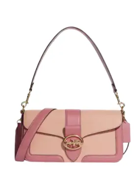 Coach Georgie Shoulder Bag In Colorblock