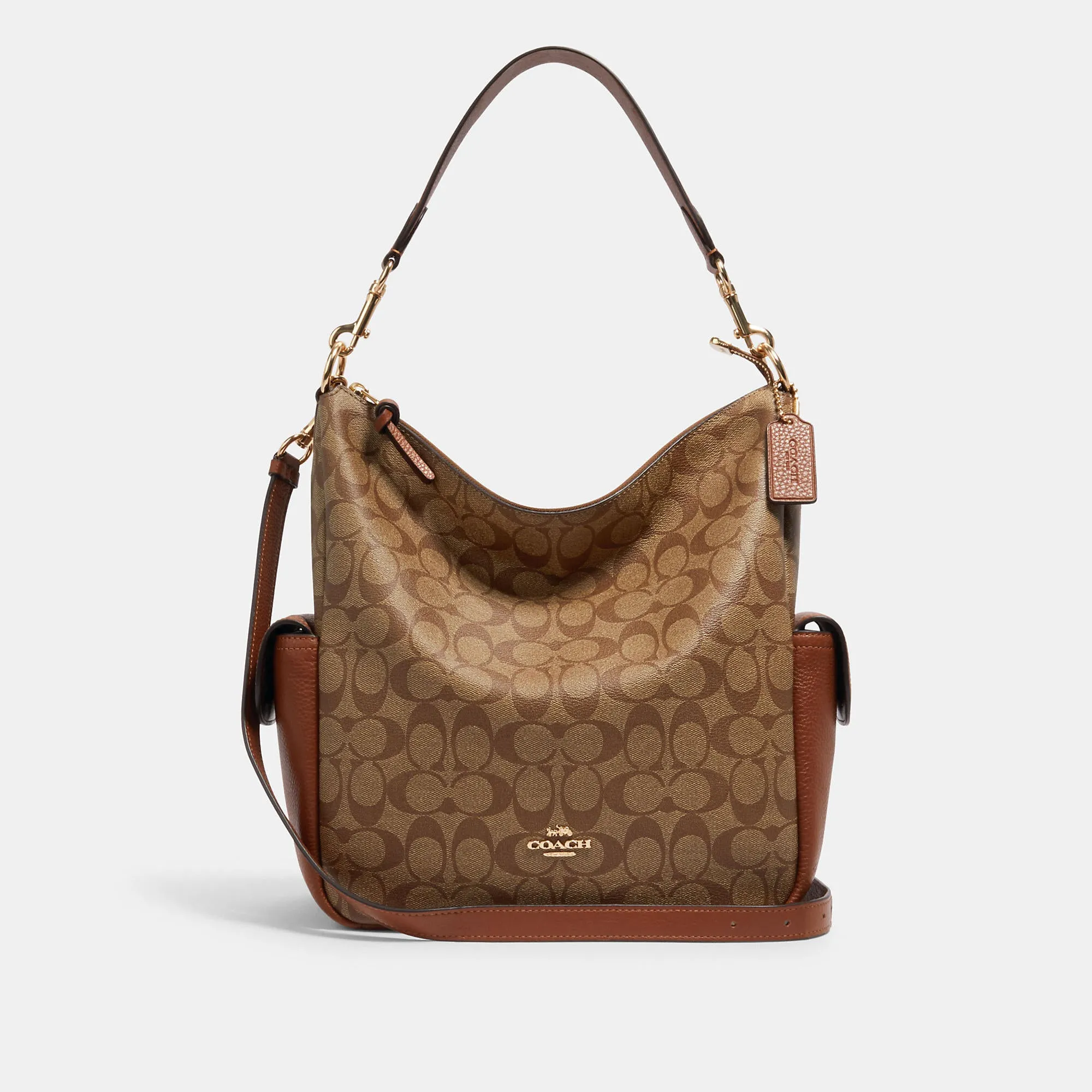 COACH Pennie Shoulder Bag In Signature Canvas