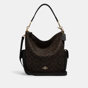 COACH Pennie Shoulder Bag In Signature Canvas