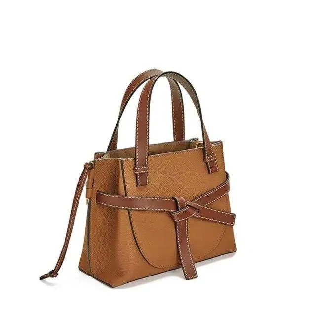 Cowhide New Casual Fashion Trend All-Match Leather Handbags