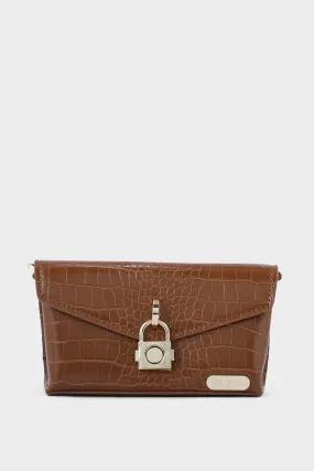 Cross Shoulder Bags BS2028-Tan