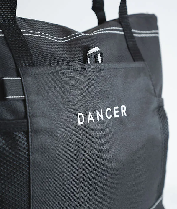 Dancer Embroidered Tote Bag