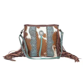 Dendrite Leather & Hairon Bag