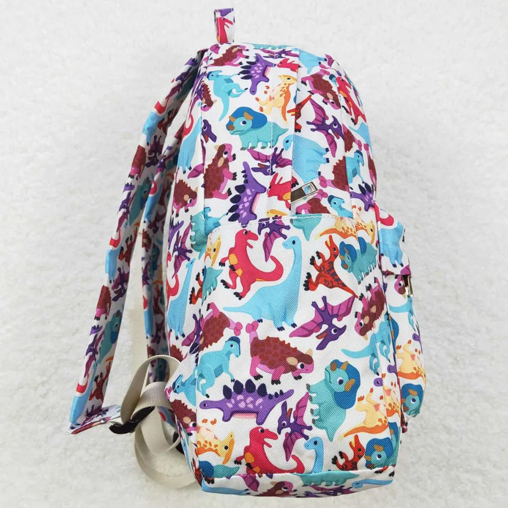 Dinosaur Print Kids Girls Backpack BA0153