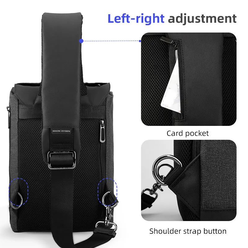 Discharge Anti-Theft Sling Bag