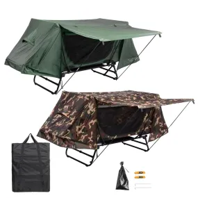 DIY Cot Tent Folding Off the Ground Tent with Fly 2-Legs