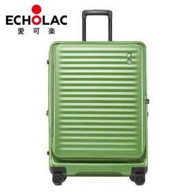 Echolac Celestra 24" 4 Double Wheel Check-In Luggage Trolley Green - PC183 Green 24