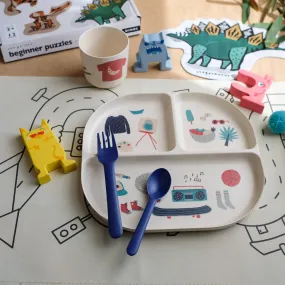 EKOBO Kid Dinner Set - Blue