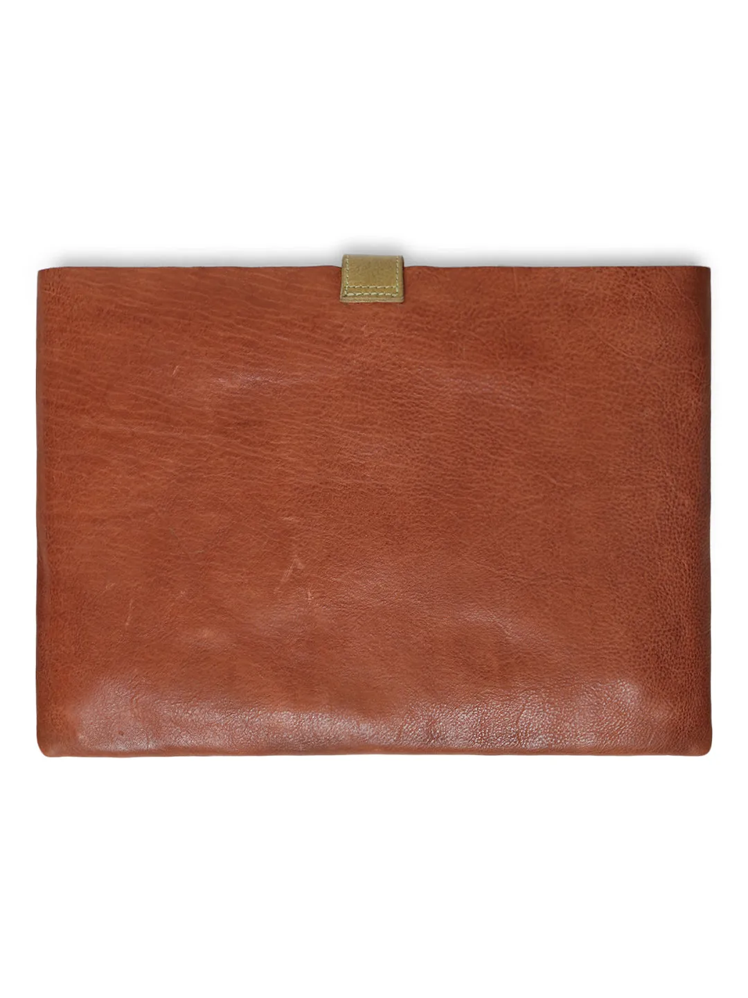 EleganceWrap Olive Leather Laptop Cases